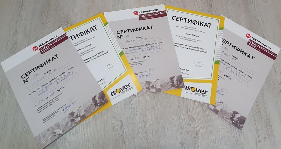 Сертификаты